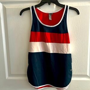 Sweaty Betty color block tank, size S